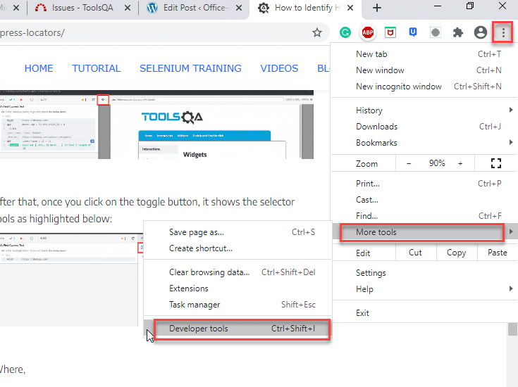 How To Inspect Element In Chrome Using DevTools For Automation